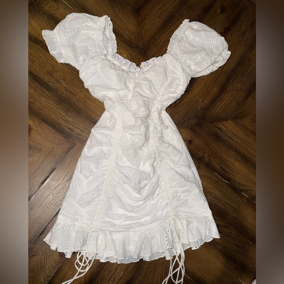 Sky To Moon Off-Shoulder Dress Size S - Picture 2 of 4